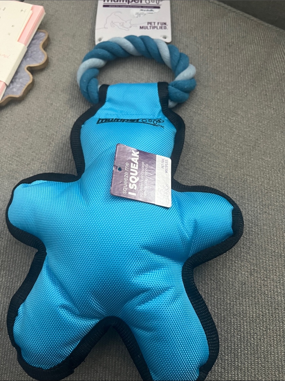 Multipet Cross-Ropes Tug 'O Man (aka "Tuff Enuff")
